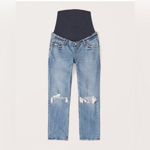 Abercrombie & Fitch The Ankle Straight Maternity Jeans